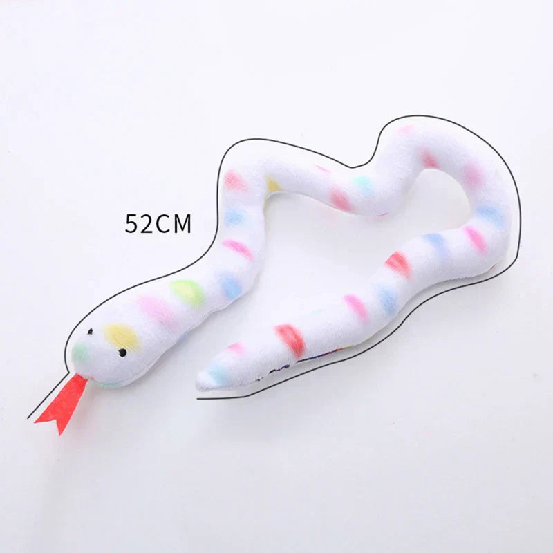 Catnip snake toy.