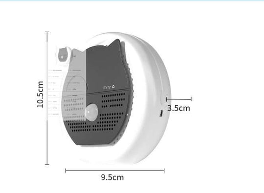 Cat litter scented air freshener.