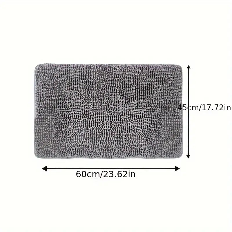 Dirt and debris trap mat for dogs.
