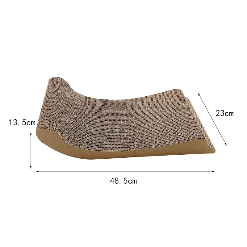 Cat palm scratching post with sun lounger.