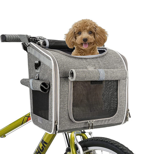 3in1 dog transport bag for bicycles.