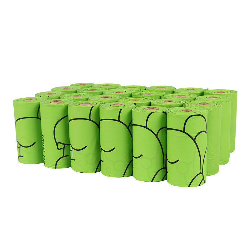 120 poop bags with dispenser.