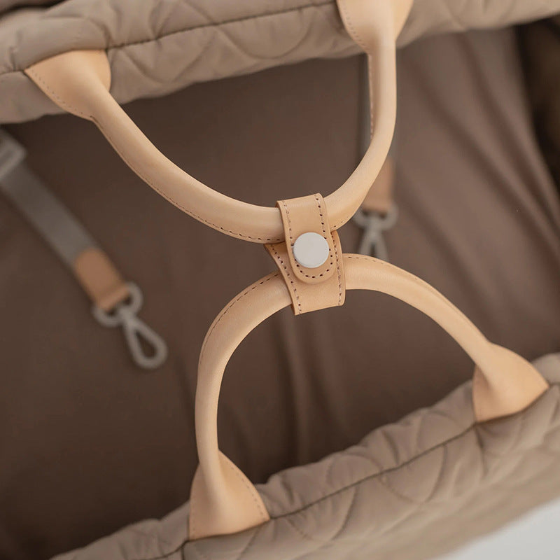 2in1 premium dog handbag and car seat.