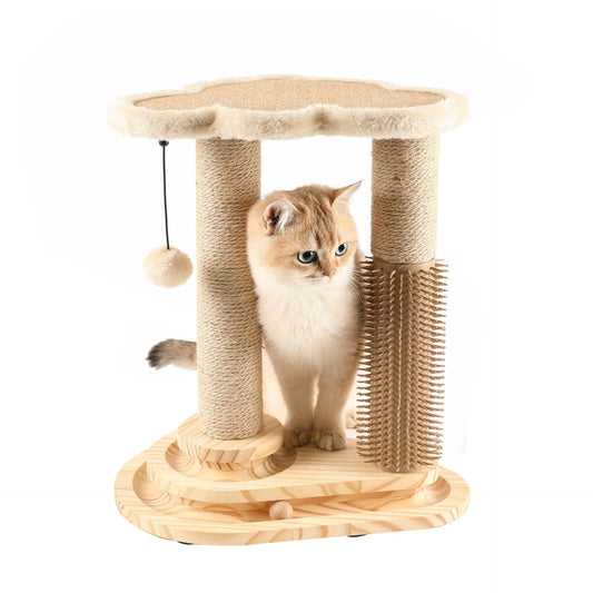 Cat play and scratch lounge.