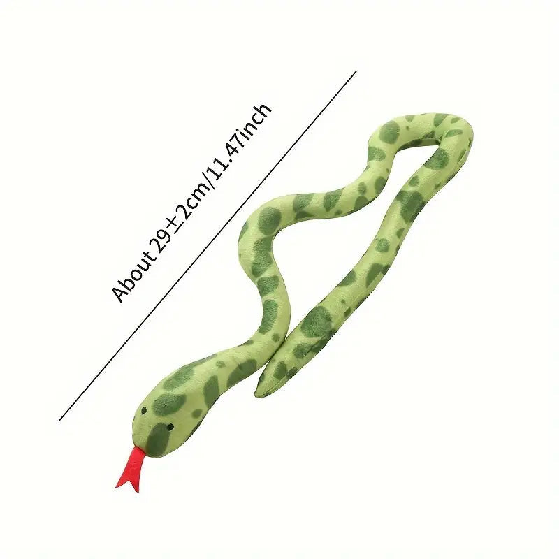 Catnip snake toy.