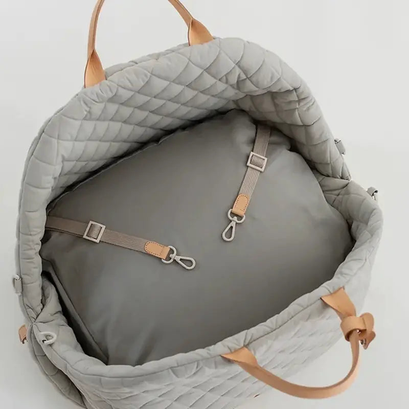 2in1 premium dog handbag and car seat.