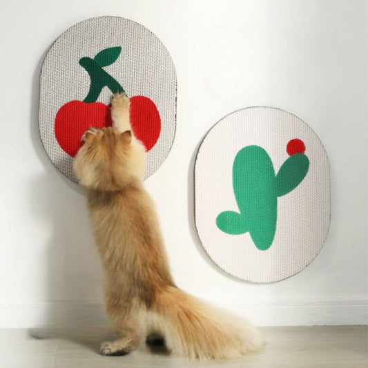 Cat wall scratching board.